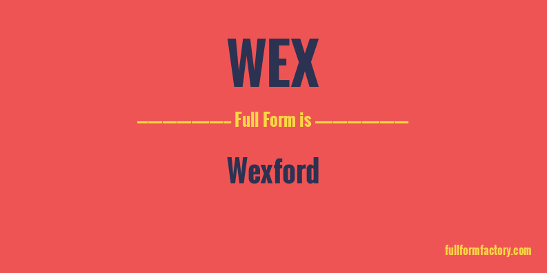 wex-full-form