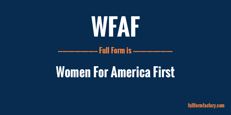 wfaf-full-form