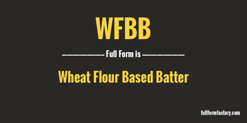 wfbb-full-form
