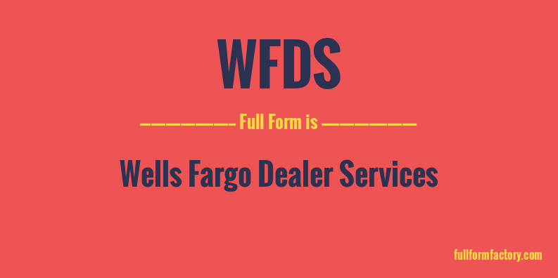 wfds-full-form