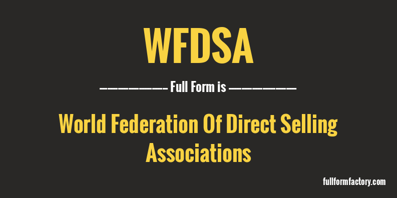 wfdsa-full-form