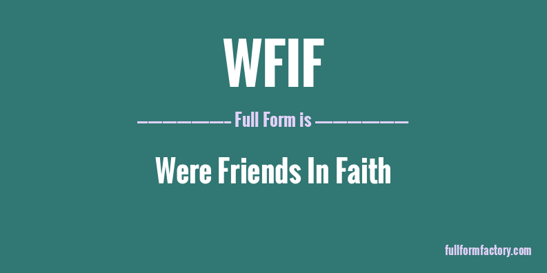 wfif-full-form