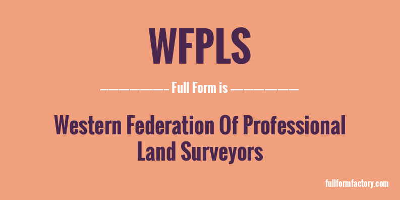 wfpls-full-form