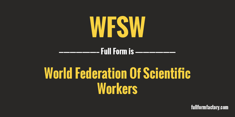 wfsw-full-form