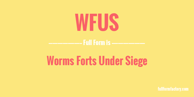 wfus-full-form