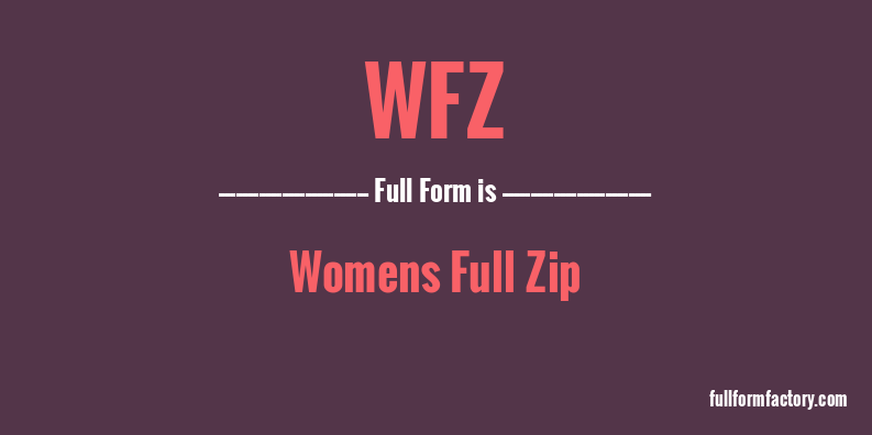 wfz-full-form