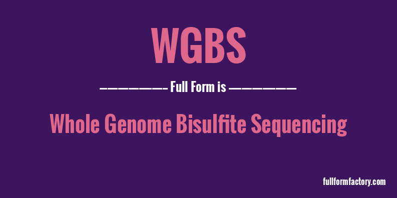 wgbs-full-form