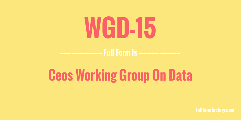 wgd-15-full-form
