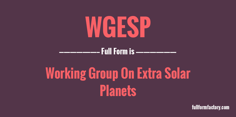 wgesp-full-form