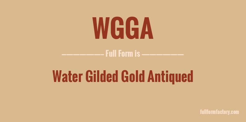 wgga-full-form