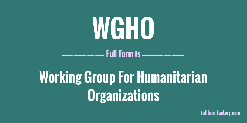 wgho-full-form