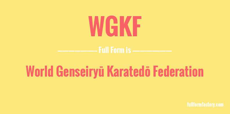 wgkf-full-form