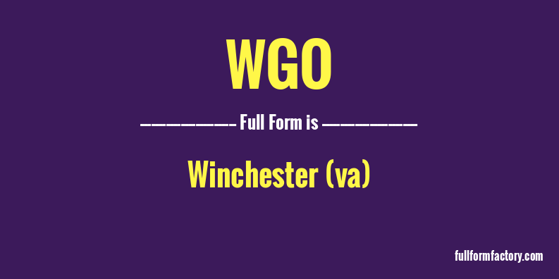 wgo-full-form