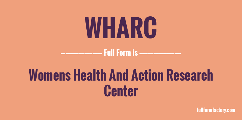 wharc-full-form