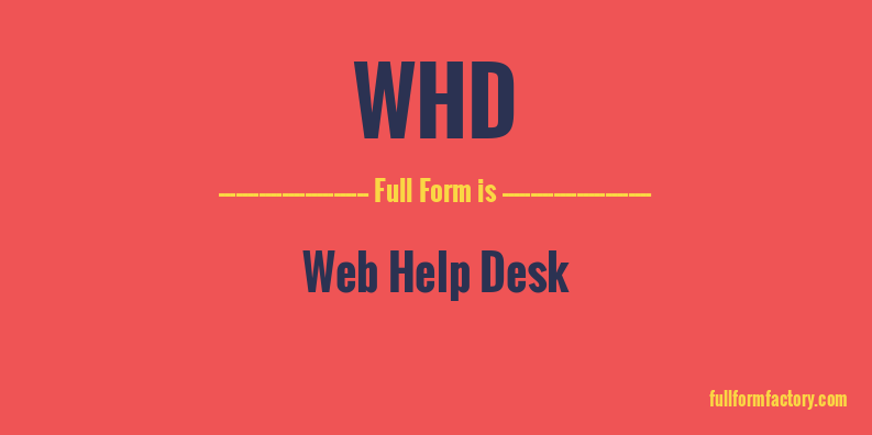 whd-full-form