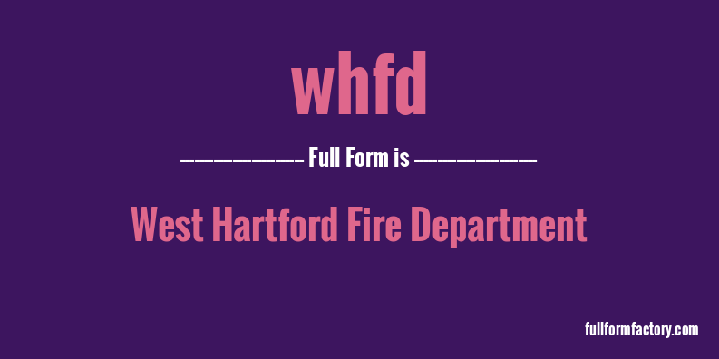 whfd-full-form