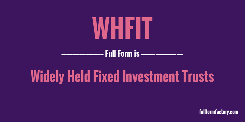 whfit-full-form