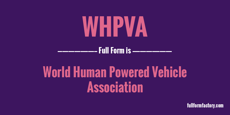 whpva-full-form