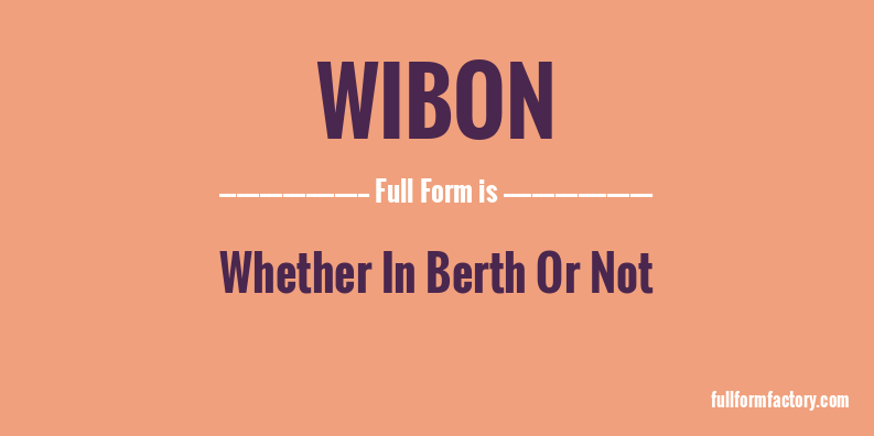wibon-full-form