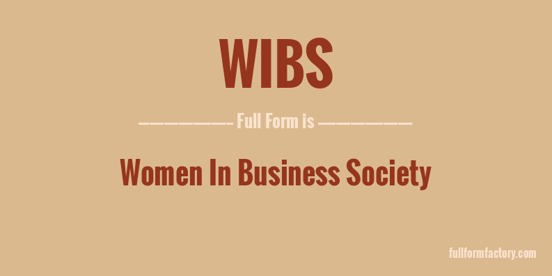 wibs-full-form