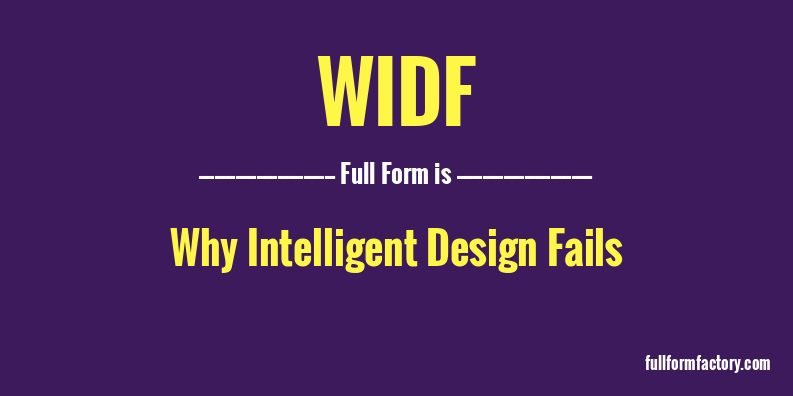 widf-full-form