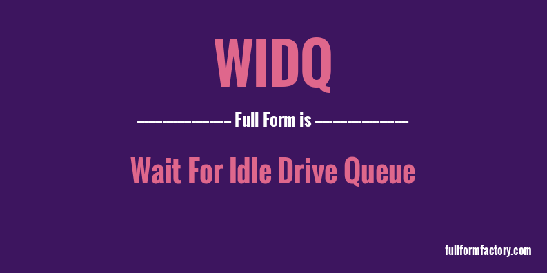 widq-full-form