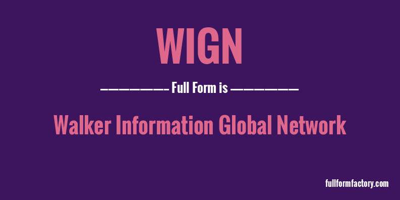 wign-full-form