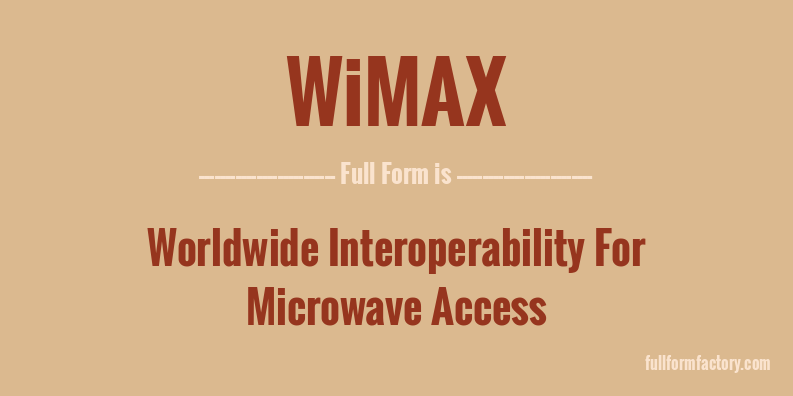 wimax-full-form
