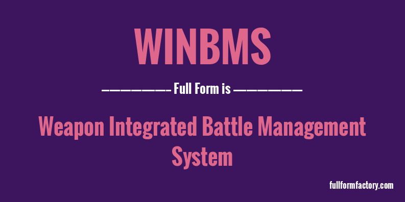 winbms-full-form