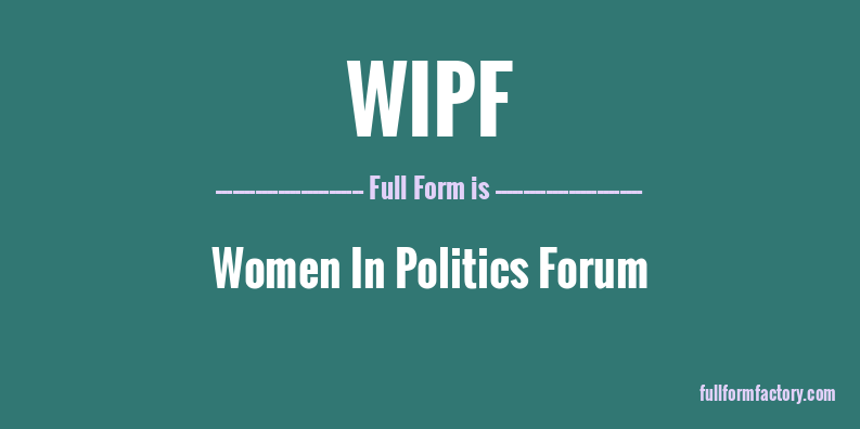 wipf-full-form