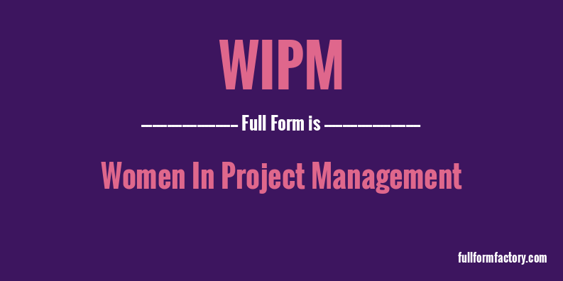 wipm-full-form