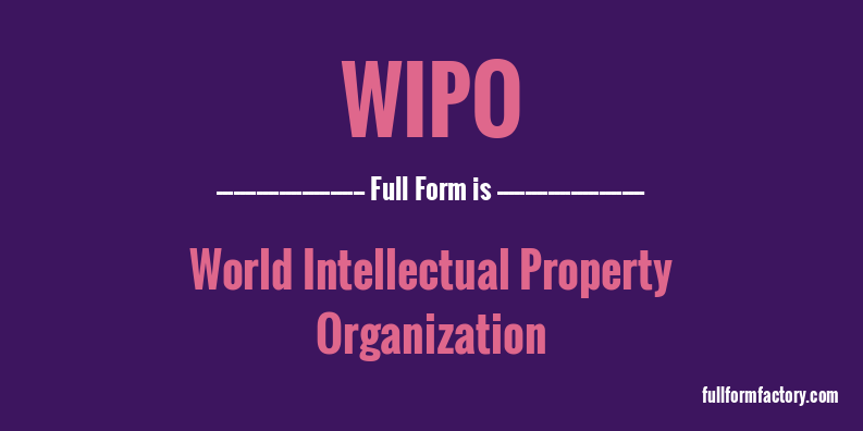 wipo-full-form