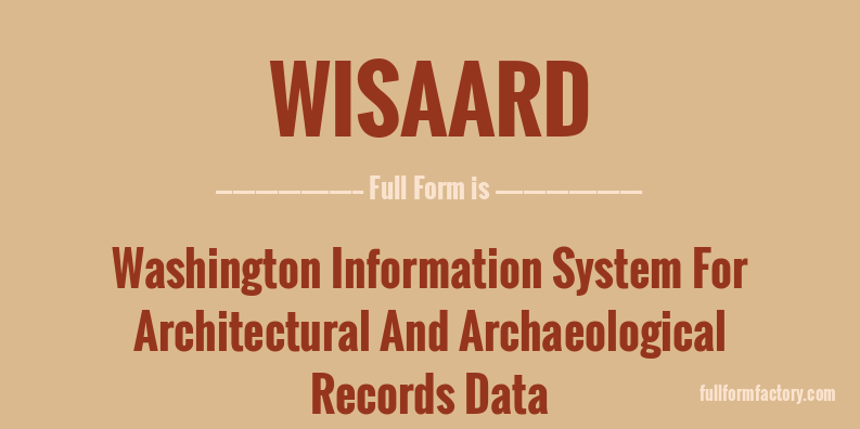 wisaard-full-form