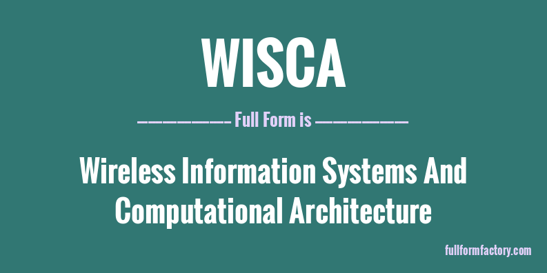 wisca-full-form