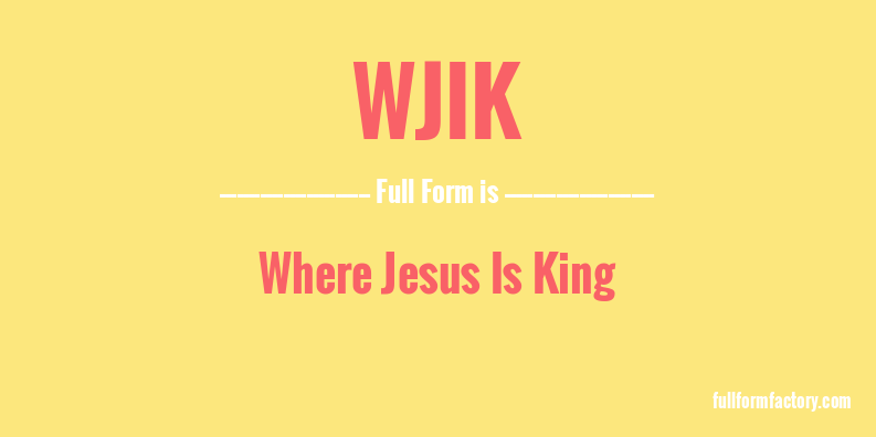 wjik-full-form