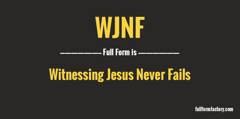 wjnf-full-form