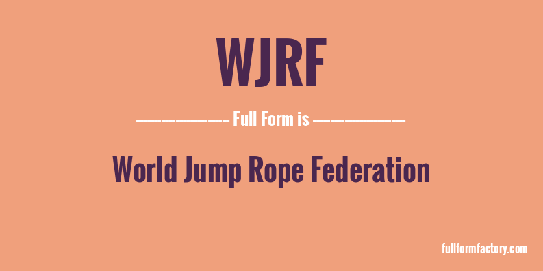 wjrf-full-form