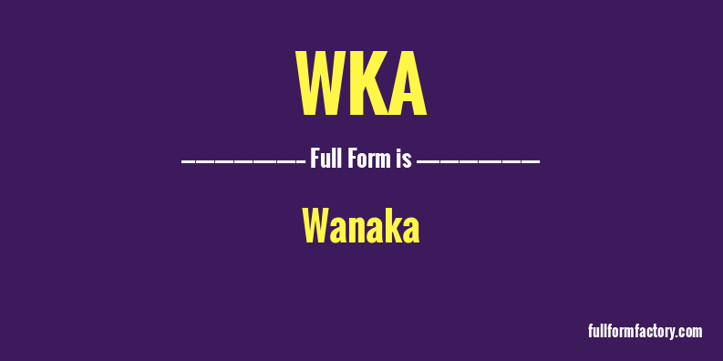 wka-full-form