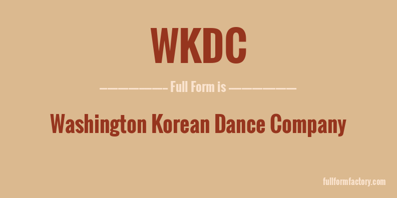 wkdc-full-form