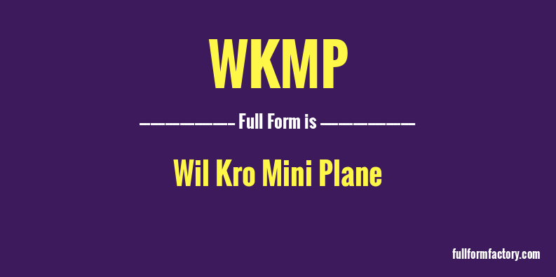 wkmp-full-form
