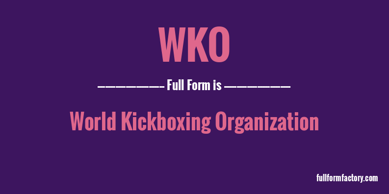 wko-full-form
