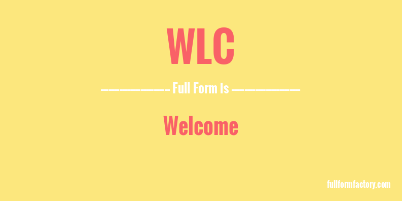 wlc-full-form