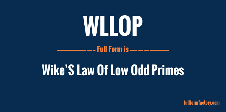 wllop-full-form