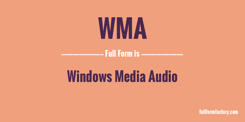 wma-full-form