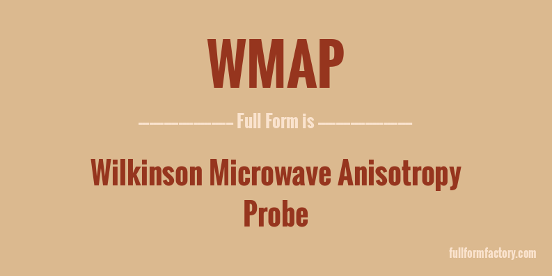 wmap-full-form