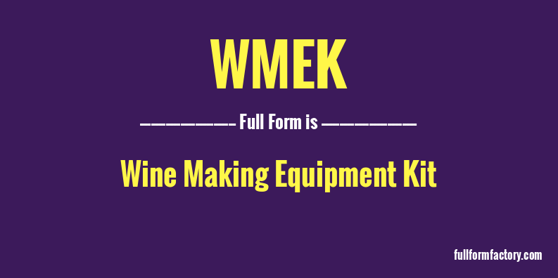 wmek-full-form
