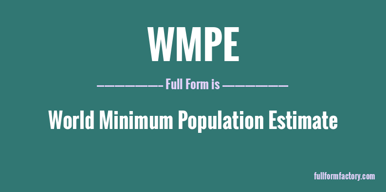 wmpe-full-form