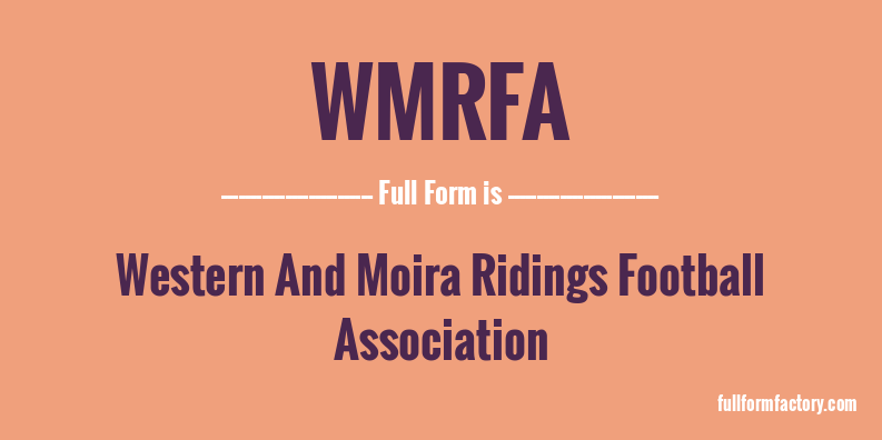 wmrfa-full-form