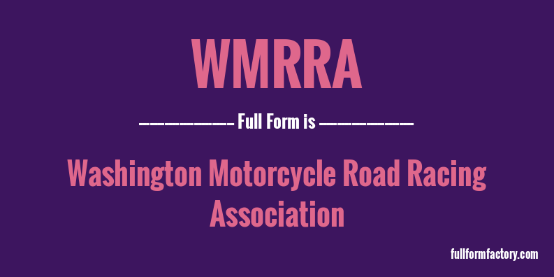 wmrra-full-form