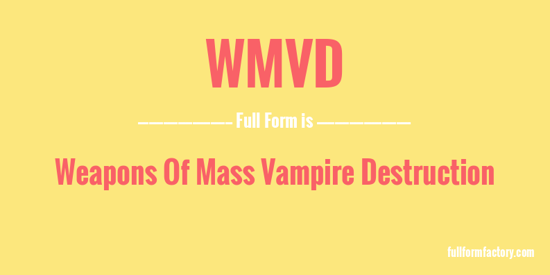 wmvd-full-form